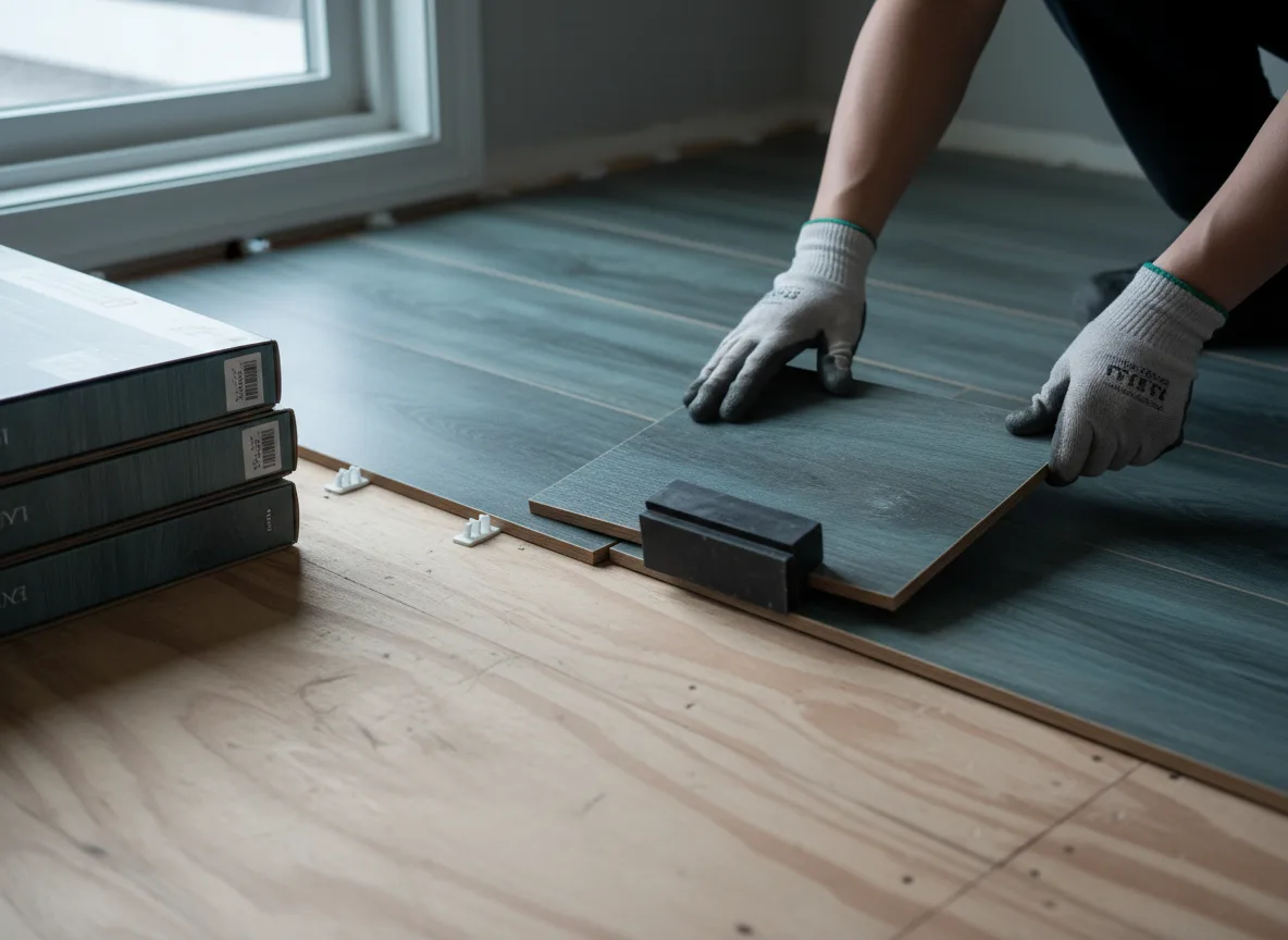 Luxury Vinyl Plank Installation company in Loretto, MN